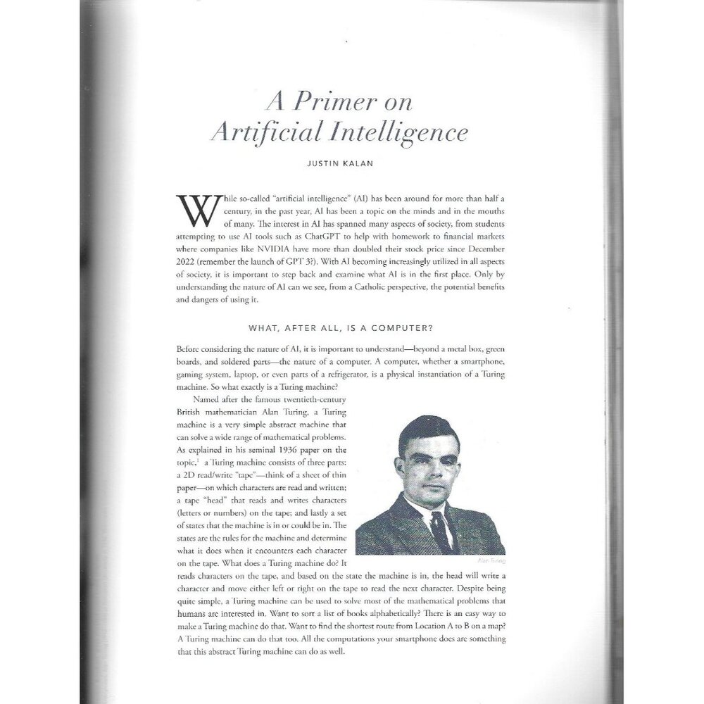 Evangelization Culture Journal of the Word Fire #19 AI Spring 2023 - Picture 6 of 6